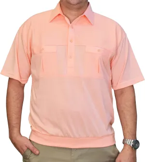 2 Pocket Solid Banded Bottom Polo Shirt