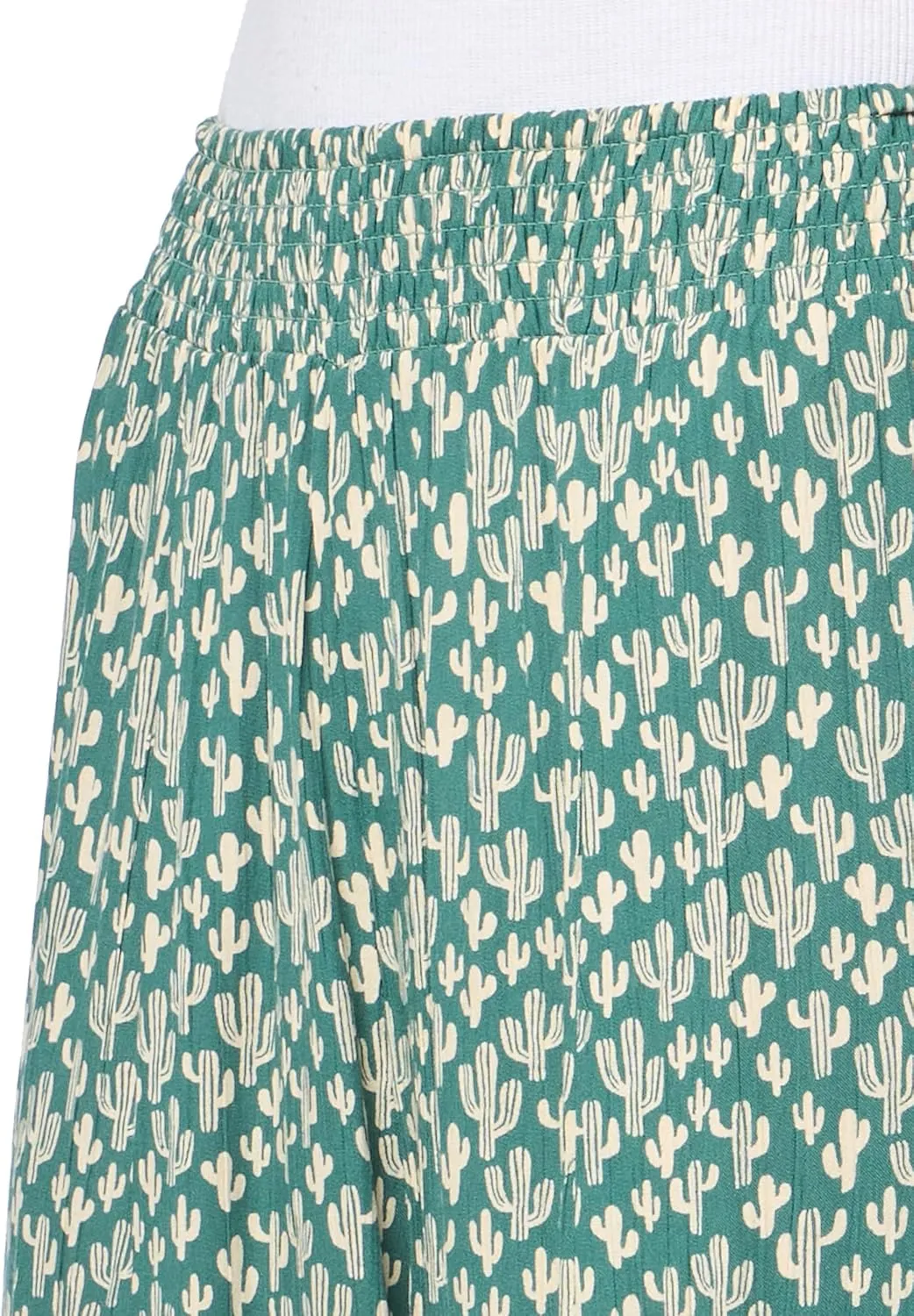 Angie Women's Wide Pants with Leg Inserts