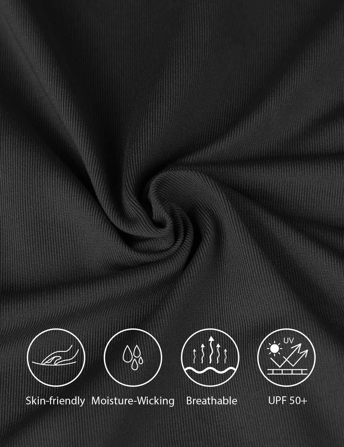 baleaf Women's Long Sleeve Rash Guard with Face Cover UPF 50  Swim Shirts Sun Hoddie Lightweight Quick Dry Hiking Tops