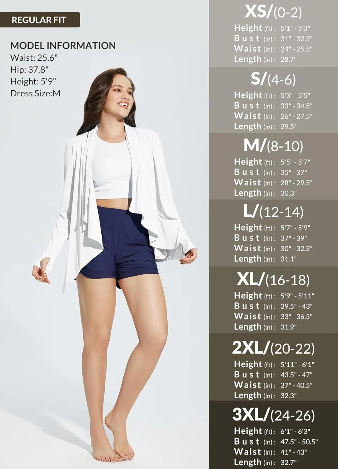 baleaf Women's Long Sleeve Sun Shirts UPF 50  Lightweight Open Front Cardigan with Pockets Beach Cover Up SPF Sun Wrap