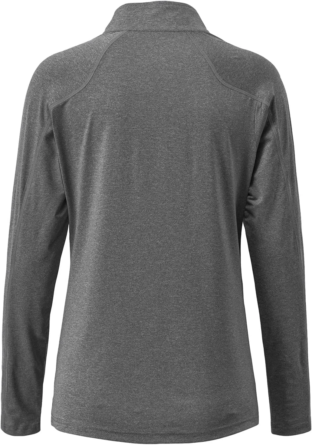 BGOWATU Women's Long Sleeve Golf Polo Shirts Quarter Zip Pullover UPF 50 Sun Shirt for Women Dry Fit Running Tops