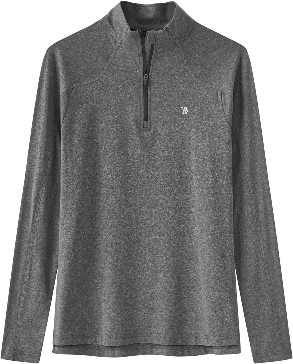 BGOWATU Women's Long Sleeve Golf Polo Shirts Quarter Zip Pullover UPF 50 Sun Shirt for Women Dry Fit Running Tops