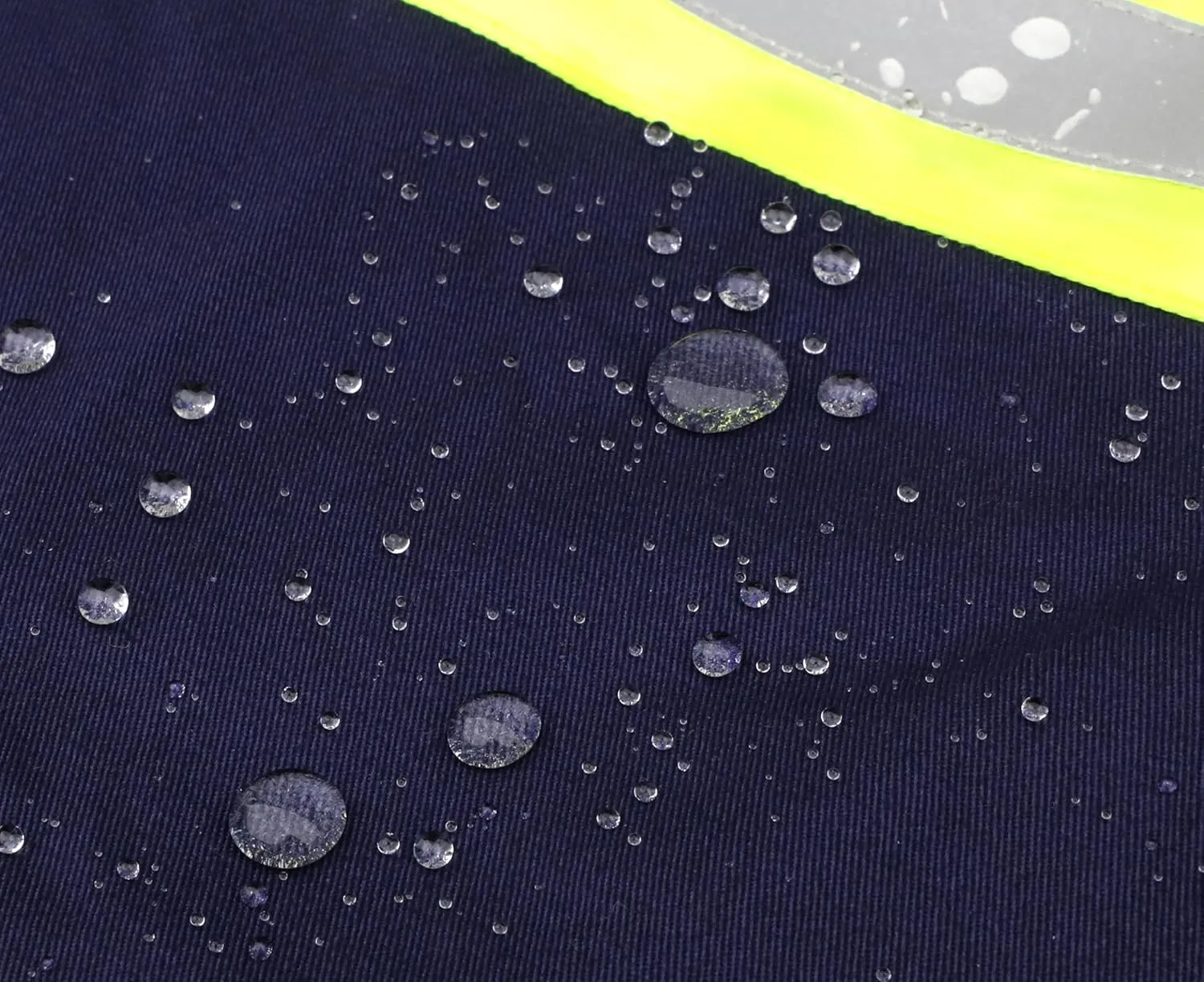 BOCOMAL FR Shirts High Visibility Button Down 7.5oz ANSI/ISEA Type O Class1 Flame Resistant Hi Vis Refective Safety Jacket