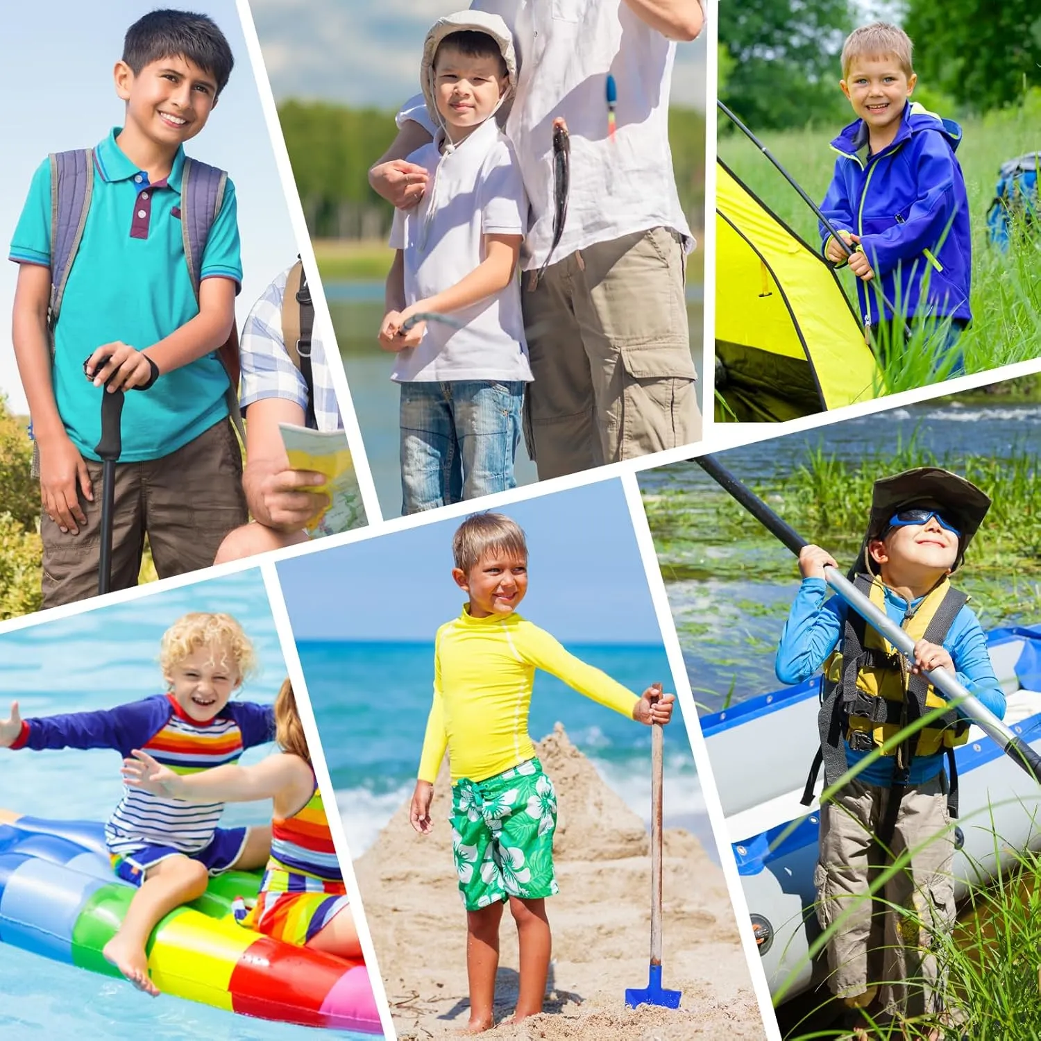 Boys Rash Guard Hoodie UPF 50  Sun Protection Long Sleeve Swim Shirt Quick Dry Kids SPF Fishing Water Beach Shirts