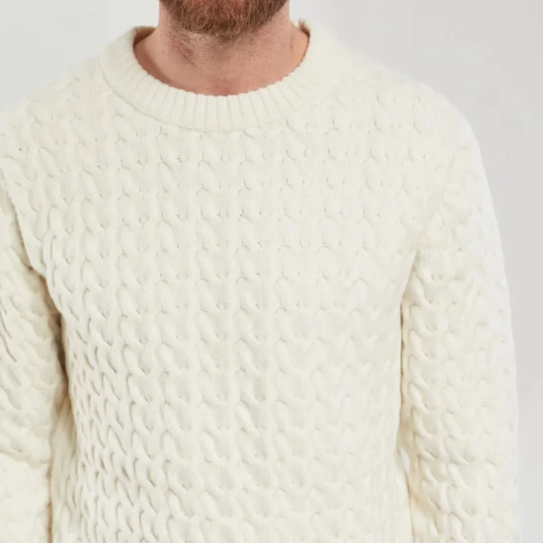 Cable Knit Jumper (Nature)