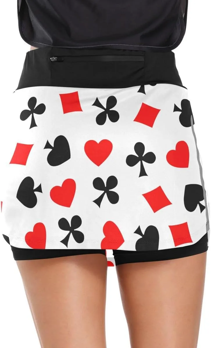 Cindly Women Tennis Skirts Golf Skorts with Pockets Athletic Skorts for Workout Running