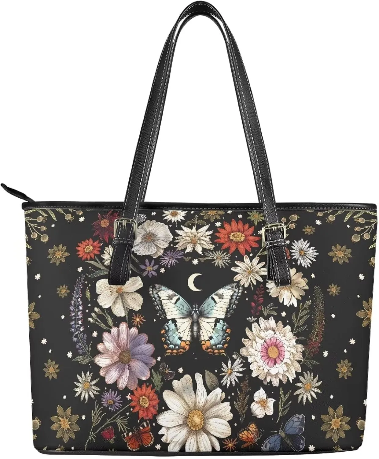 Computer Handbags Laptop Tote Bag for Women PU Leather 15.7 Inch Briefcase Waterproof Business Work