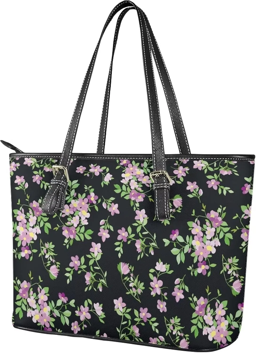 Computer Handbags Laptop Tote Bag for Women PU Leather 15.7 Inch Briefcase Waterproof Business Work