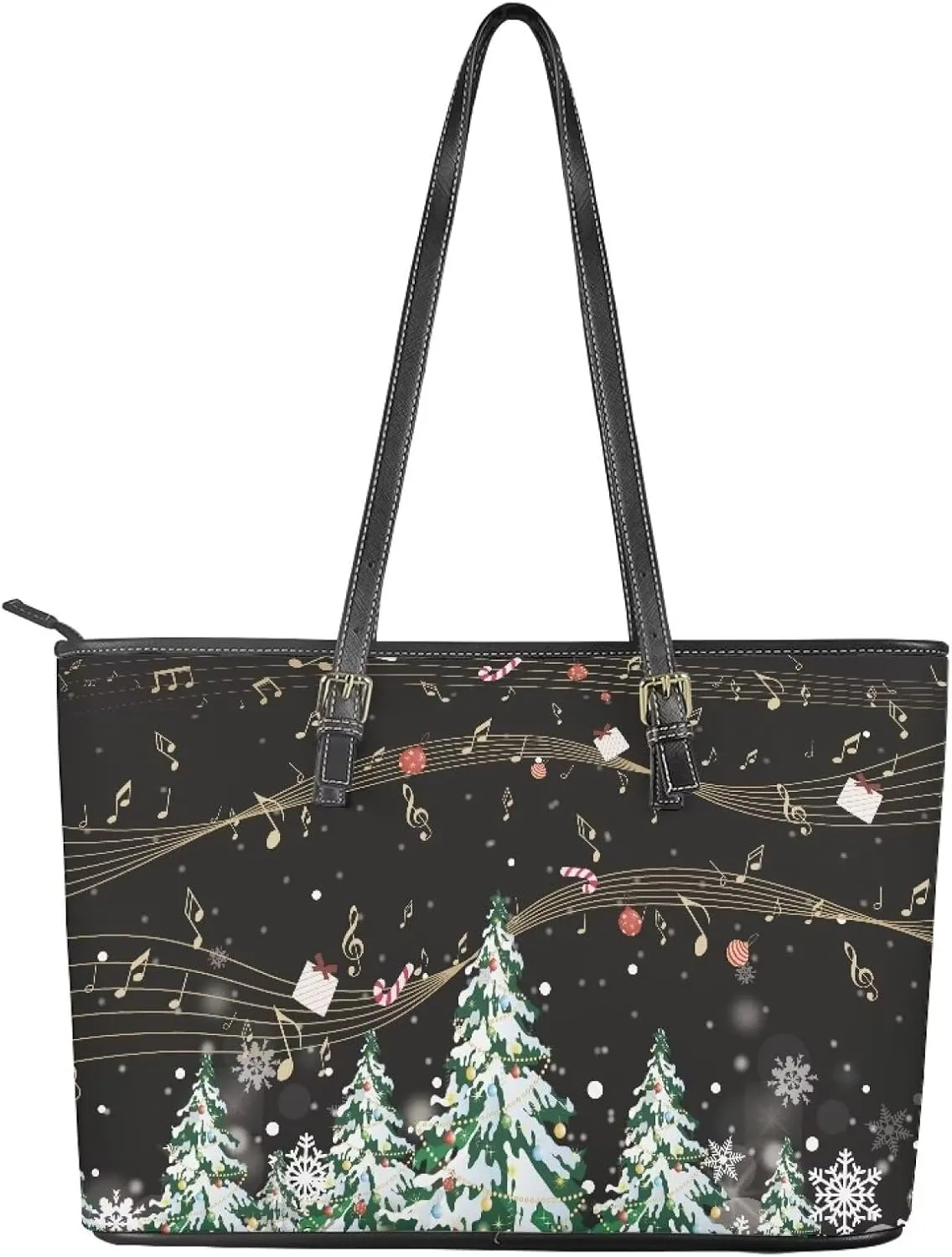 Computer Handbags Laptop Tote Bag for Women PU Leather 15.7 Inch Briefcase Waterproof Business Work
