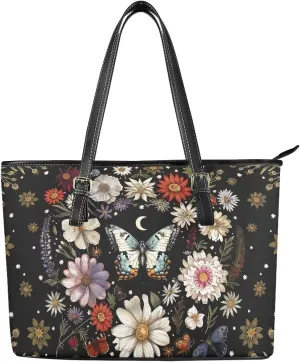 Computer Handbags Laptop Tote Bag for Women PU Leather 15.7 Inch Briefcase Waterproof Business Work