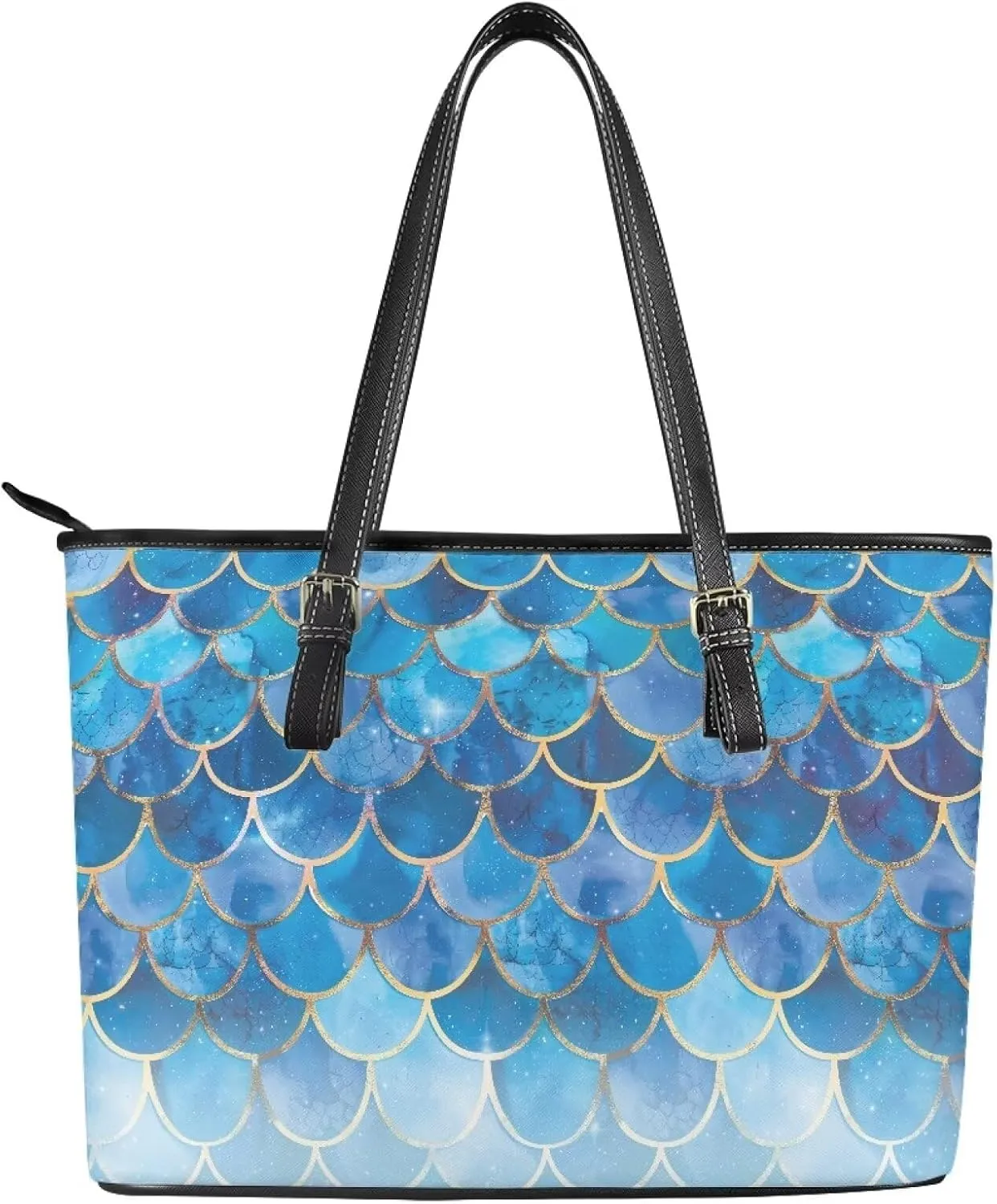 Computer Handbags Laptop Tote Bag for Women PU Leather 15.7 Inch Briefcase Waterproof Business Work