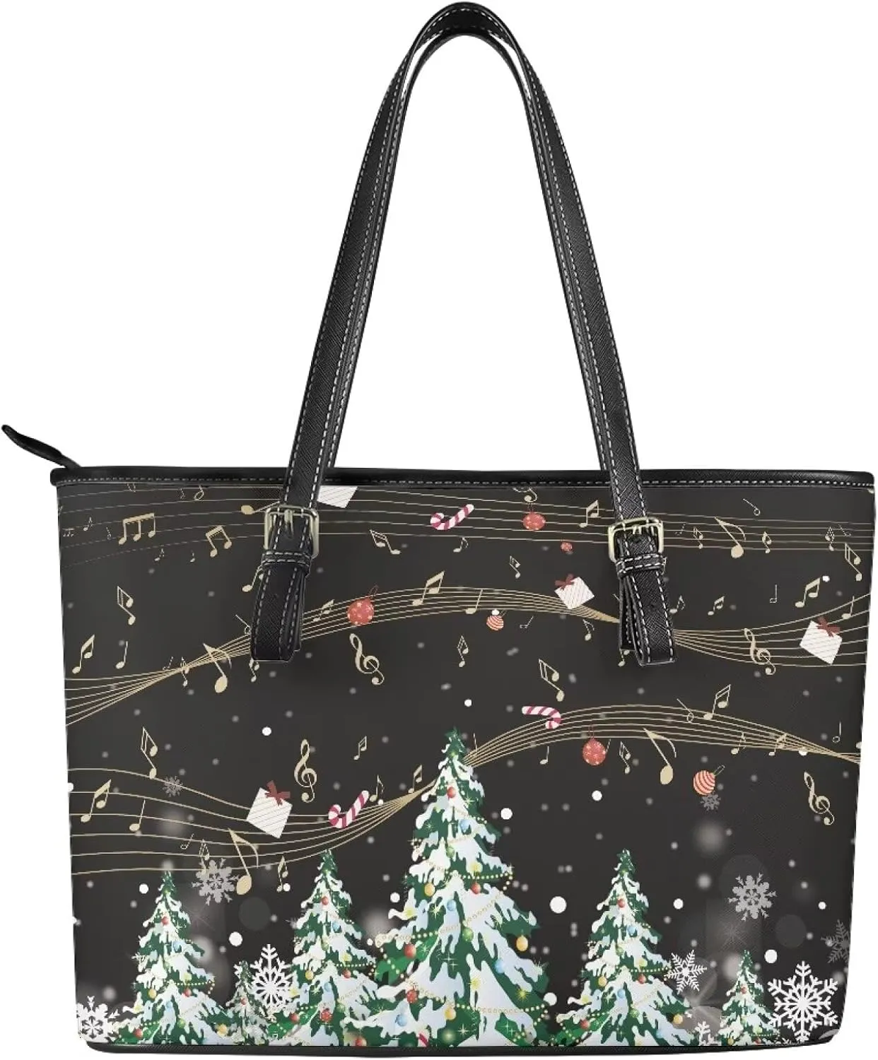 Computer Handbags Laptop Tote Bag for Women PU Leather 15.7 Inch Briefcase Waterproof Business Work