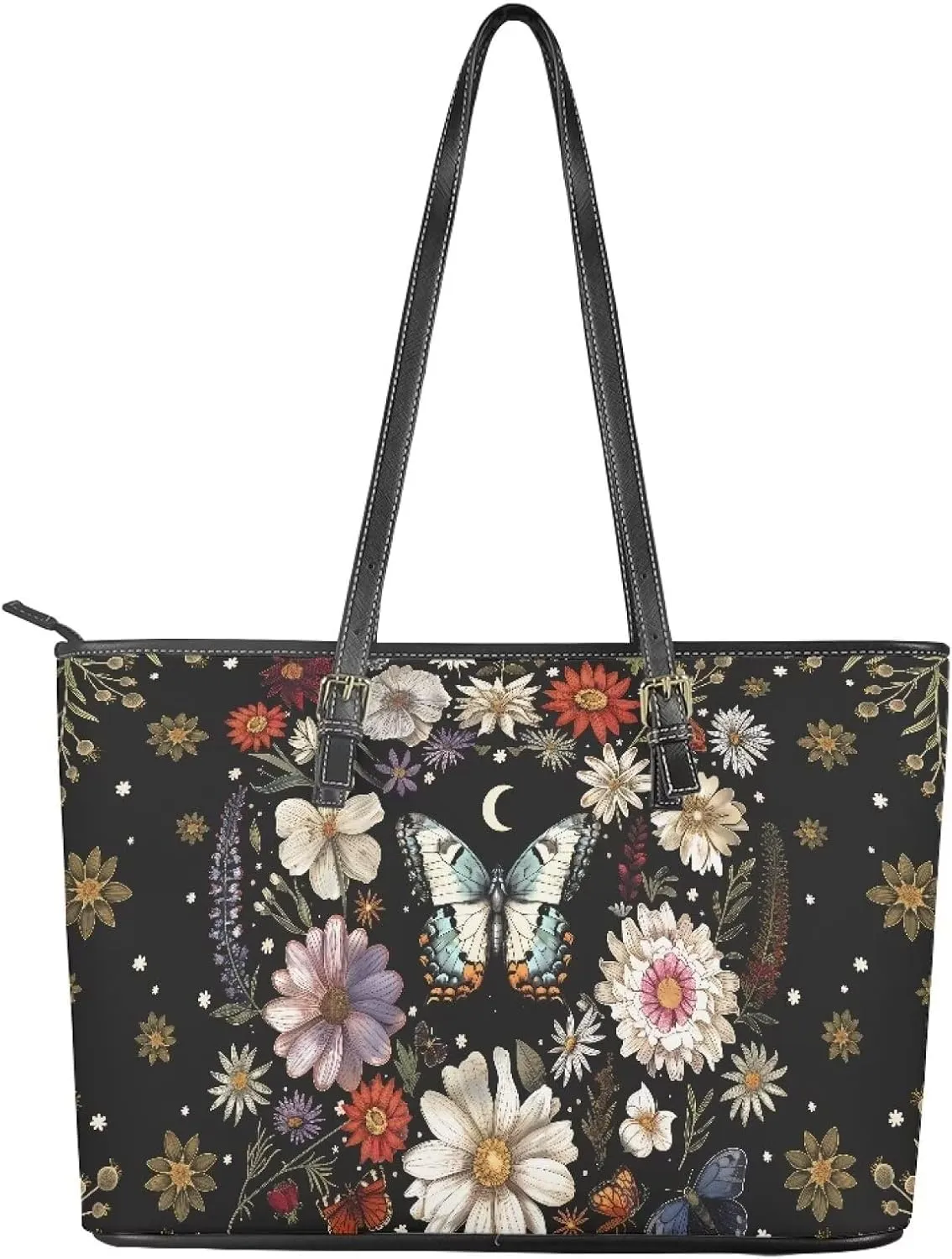 Computer Handbags Laptop Tote Bag for Women PU Leather 15.7 Inch Briefcase Waterproof Business Work