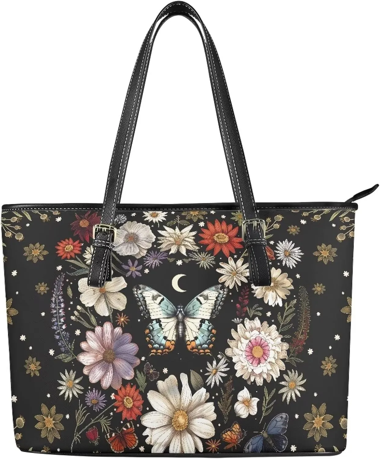 Computer Handbags Laptop Tote Bag for Women PU Leather 15.7 Inch Briefcase Waterproof Business Work