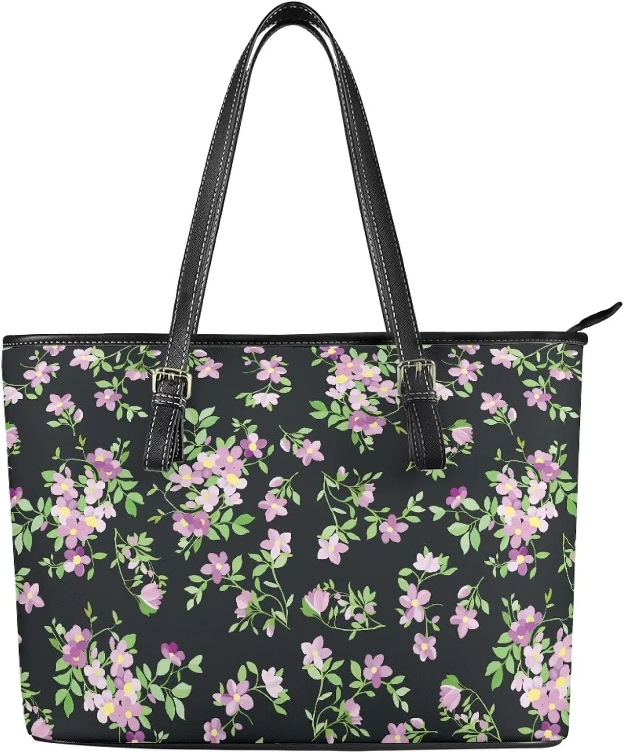 Computer Handbags Laptop Tote Bag for Women PU Leather 15.7 Inch Briefcase Waterproof Business Work