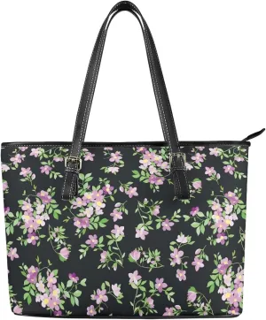 Computer Handbags Laptop Tote Bag for Women PU Leather 15.7 Inch Briefcase Waterproof Business Work