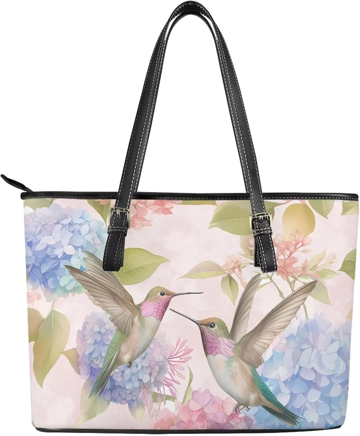 Computer Handbags Laptop Tote Bag for Women PU Leather 15.7 Inch Briefcase Waterproof Business Work