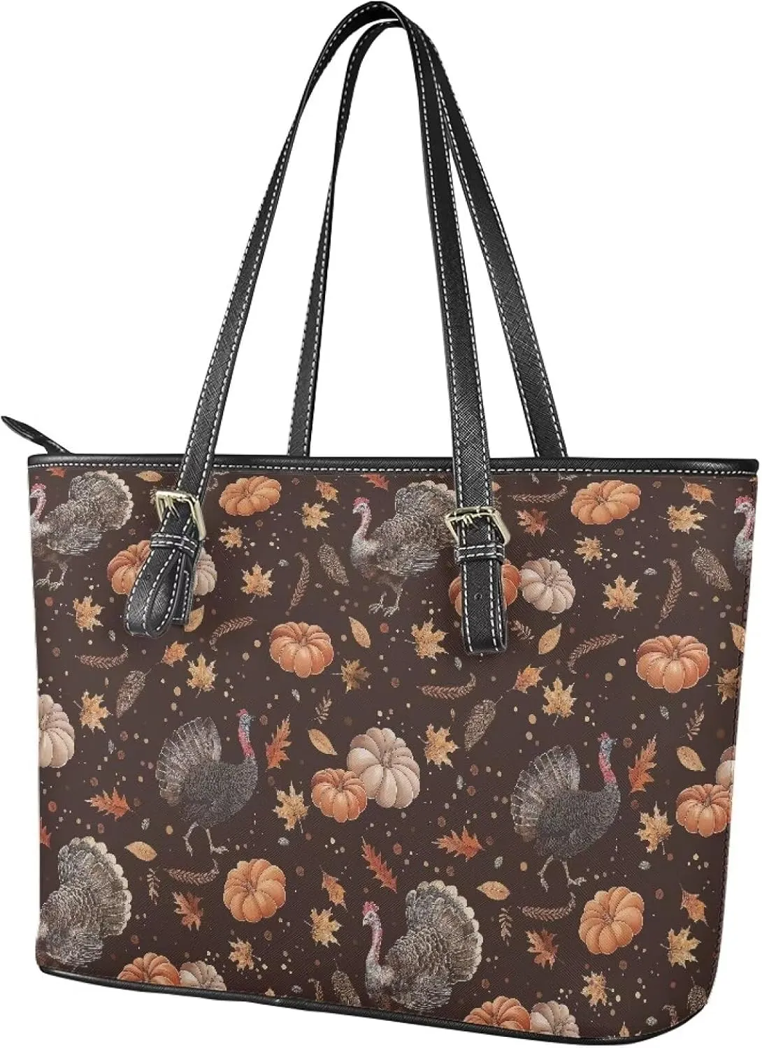 Computer Handbags Laptop Tote Bag for Women PU Leather 15.7 Inch Briefcase Waterproof Business Work