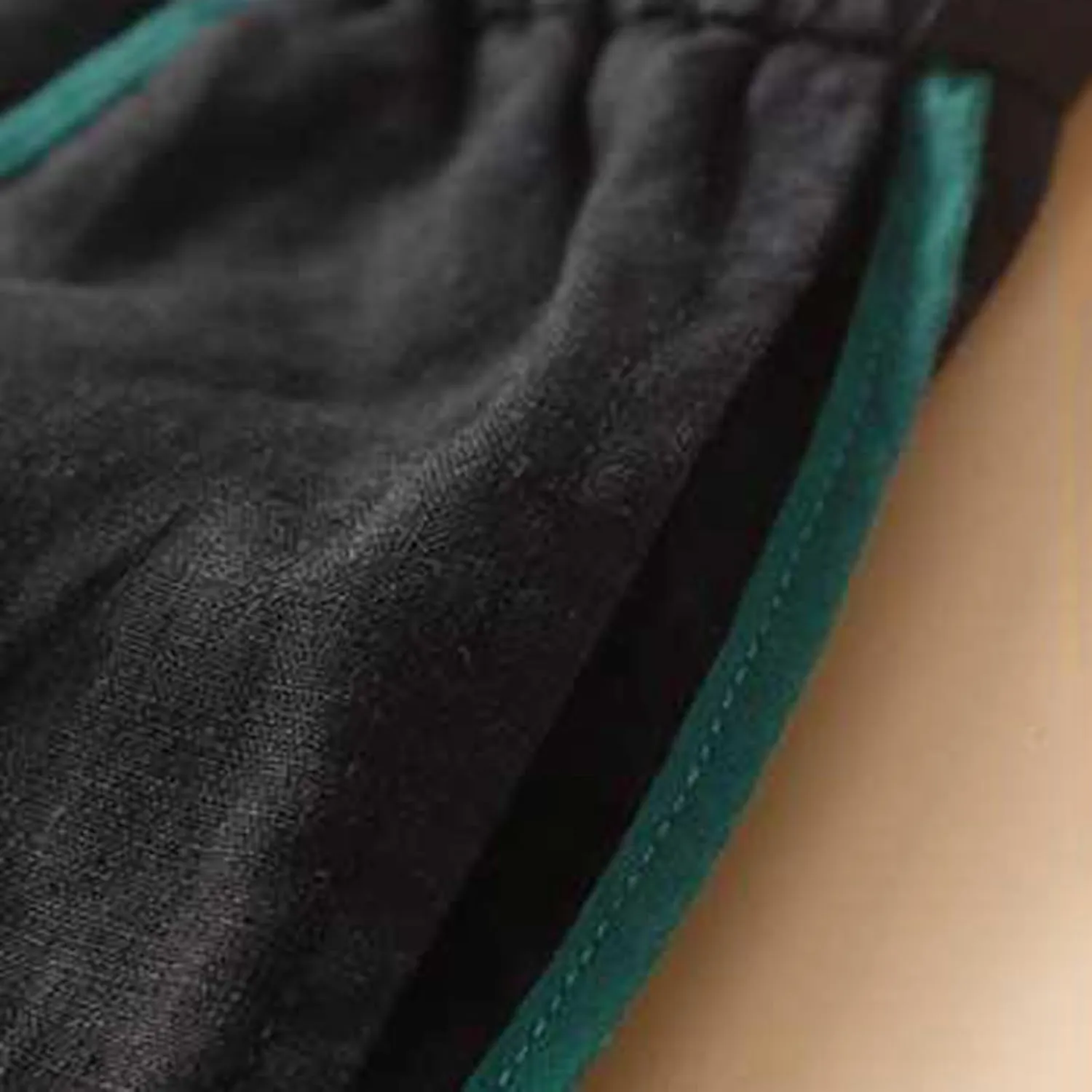 Firzero Women Summer Pants Cotton Linen Pants 2024 Casual Wide Leg Elastic Waist Trousers Loose Fit Straight Leg Pants