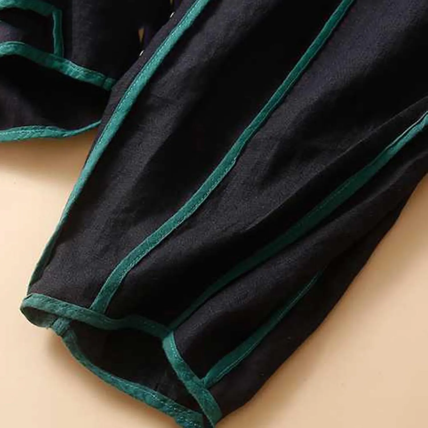 Firzero Women Summer Pants Cotton Linen Pants 2024 Casual Wide Leg Elastic Waist Trousers Loose Fit Straight Leg Pants