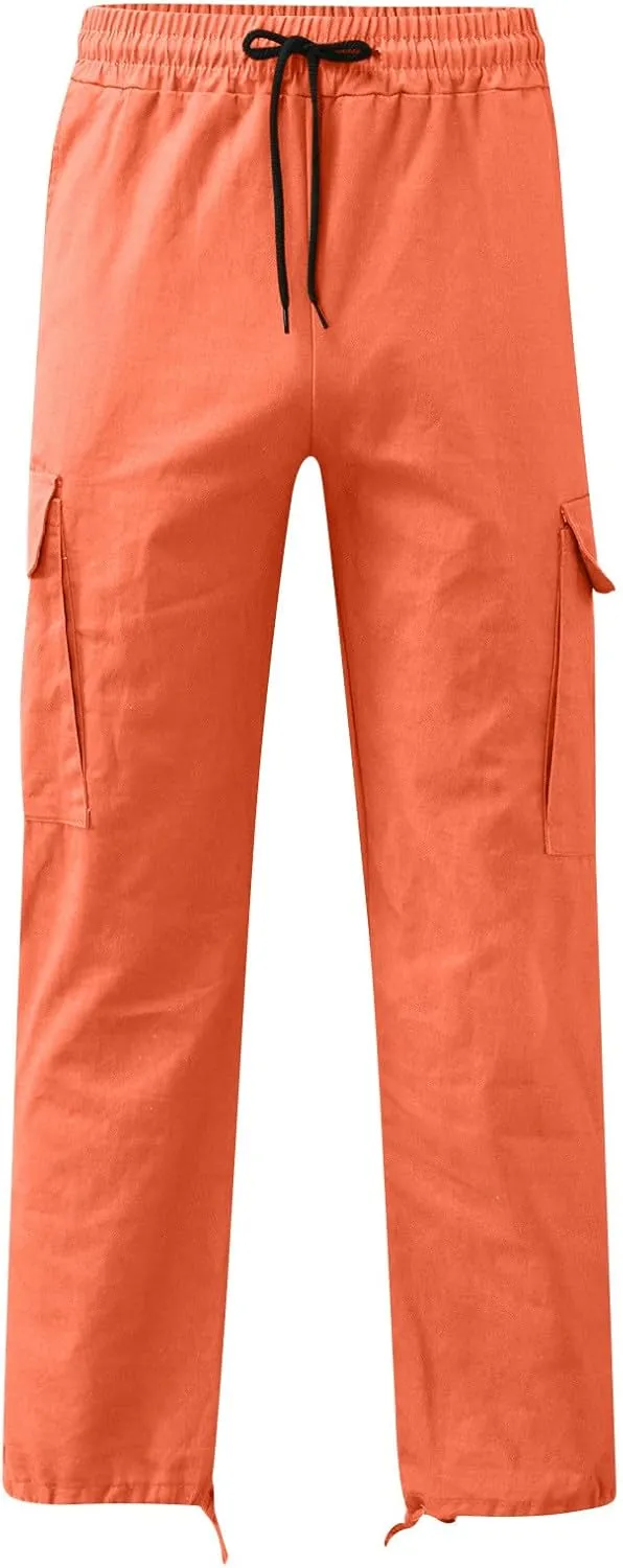 FONMA Work Pants for Men Hiking Pants Work Hiking Pants Stretch Tactical Pants Joggers Outdoor Travel Pant with Multi Pockets