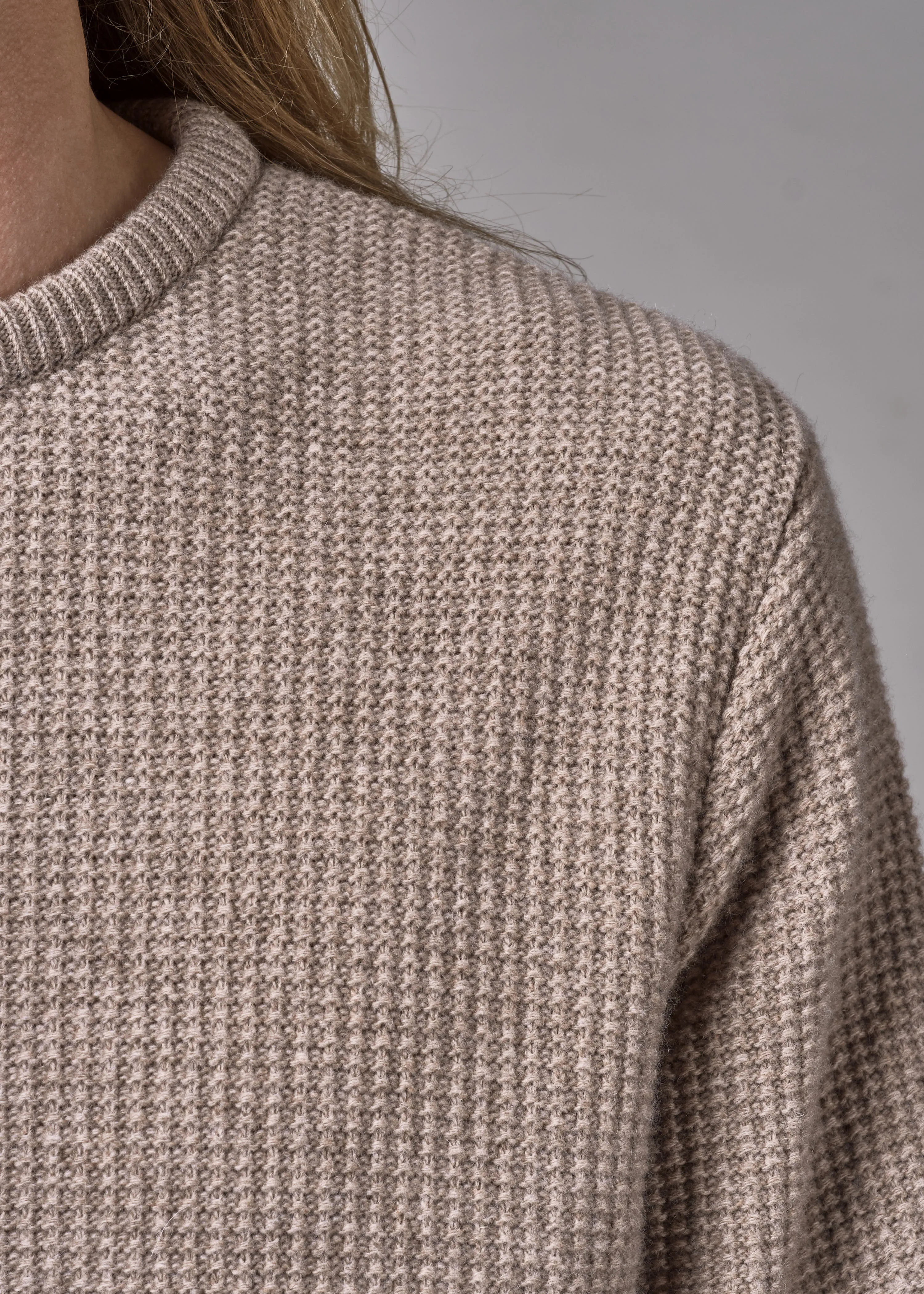 Frede knit - Sand