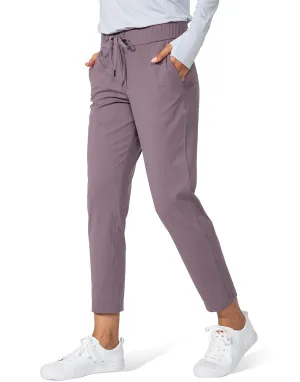 G Gradual Women's Pants with Deep Pockets 7/8 Stretch Ankle Sweatpants for Golf, Athletic, Lounge, Travel, Work