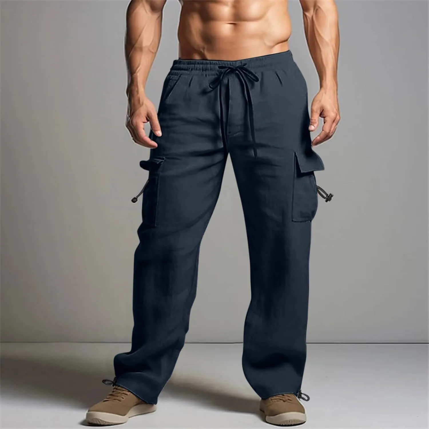 GIERIDUC Plaid Pants for Men's Slim Fit Pantalones para Trabajo De Hombre Mens Christmas Dress Pants Plain Basketball Jersey