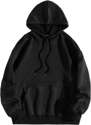 Hoodies for Women Pullover Solid Oversized Hooded Sweaters Trendy Long Sleeve Sweatshirts Fall Outfits with