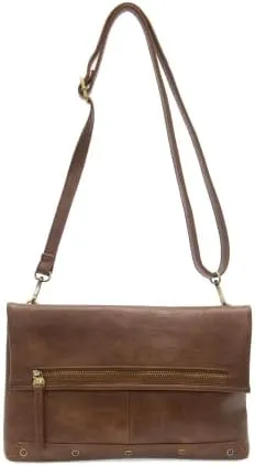Joy Susan Women's Fashion Purse Cassie Foldover Convertible Crossbody Bag