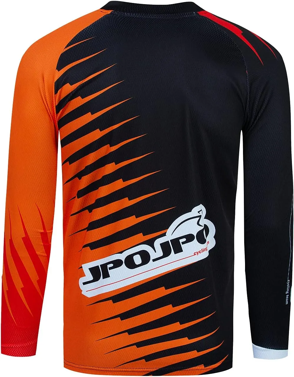 JPOJPO Men's Mountain Bike Jersey Long Sleeve MTB Off-Road Racing Downhill Motocross Shirts Quick Dry&Moisture-Wicking Tops