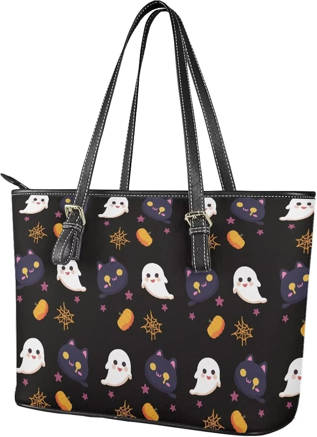 Large Capacity Laptop Bag for Women Waterproof Leather Tote Bag 15.7 Inch Computer Business Briefcase Handbag