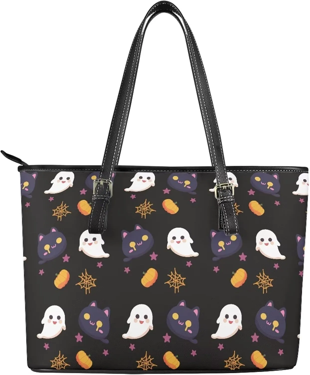 Large Capacity Laptop Bag for Women Waterproof Leather Tote Bag 15.7 Inch Computer Business Briefcase Handbag