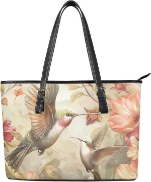 Large Capacity Laptop Bag for Women Waterproof Leather Tote Bag 15.7 Inch Computer Business Briefcase Handbag