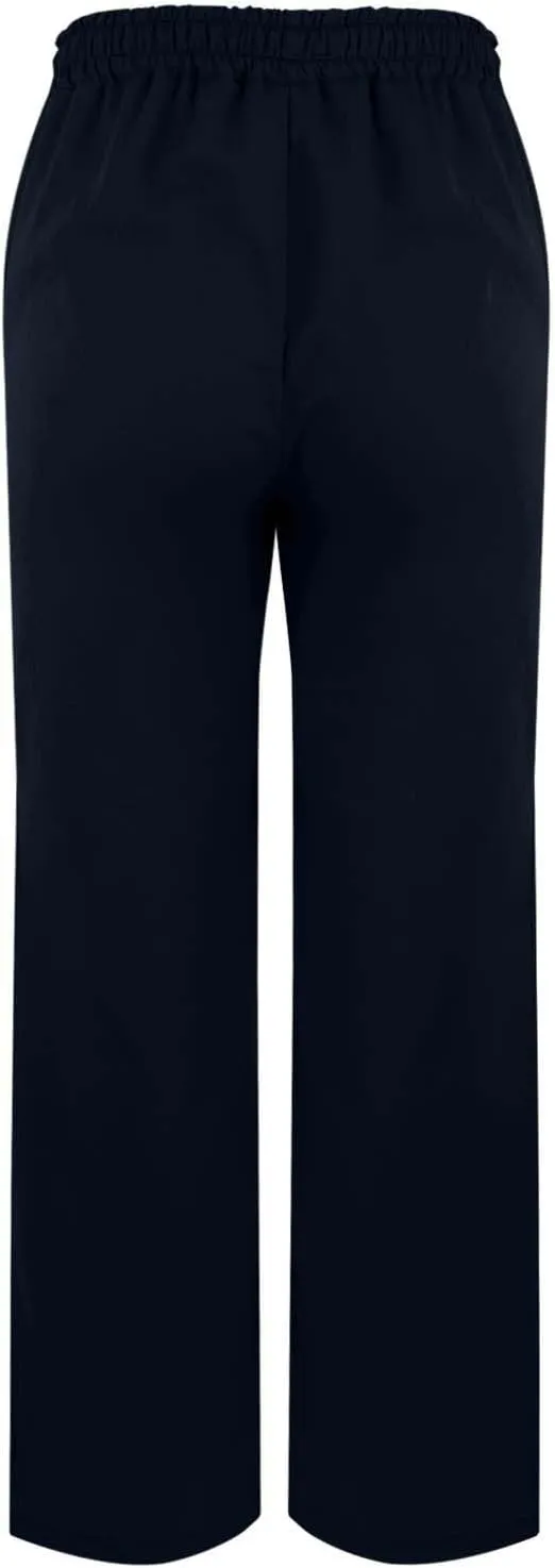 Linen Pants for Women Summer High Waist Elastic Straight Leg Lounge Pant Casual Loose Lightweight Beach Trousers 2025