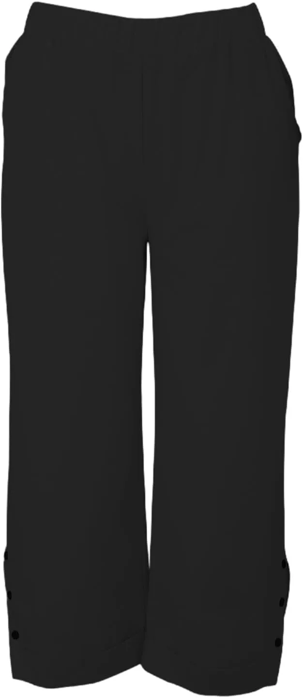 Linen Summer Pants for Woman Elastic Pants Long Drawstring Linen Women Waist Cotton Casual Slit Trouser with Pockets