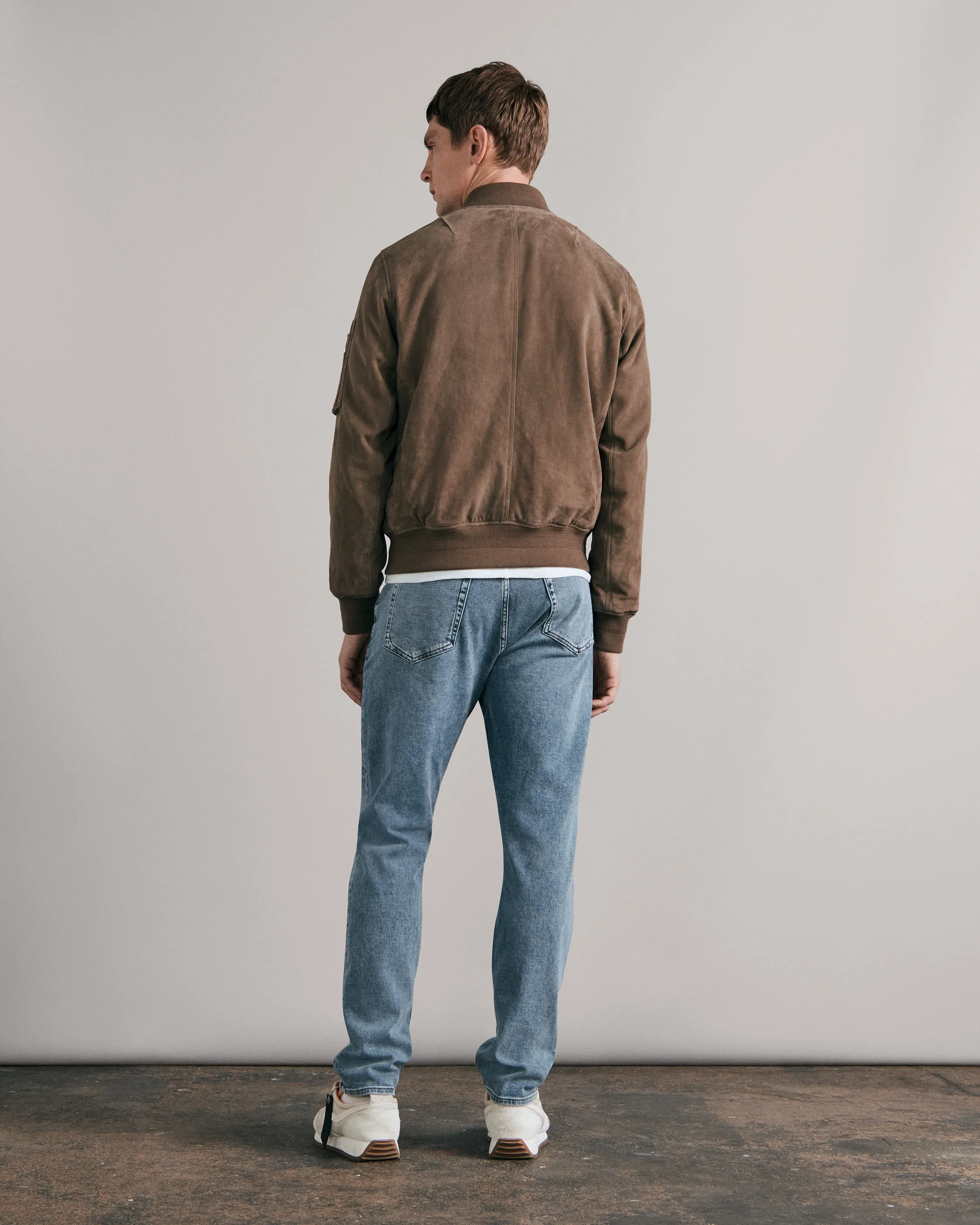 Manston Suede Bomber
