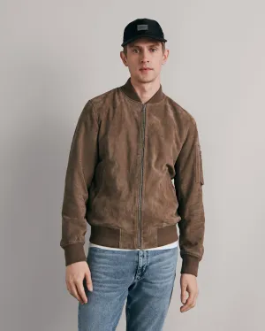 Manston Suede Bomber