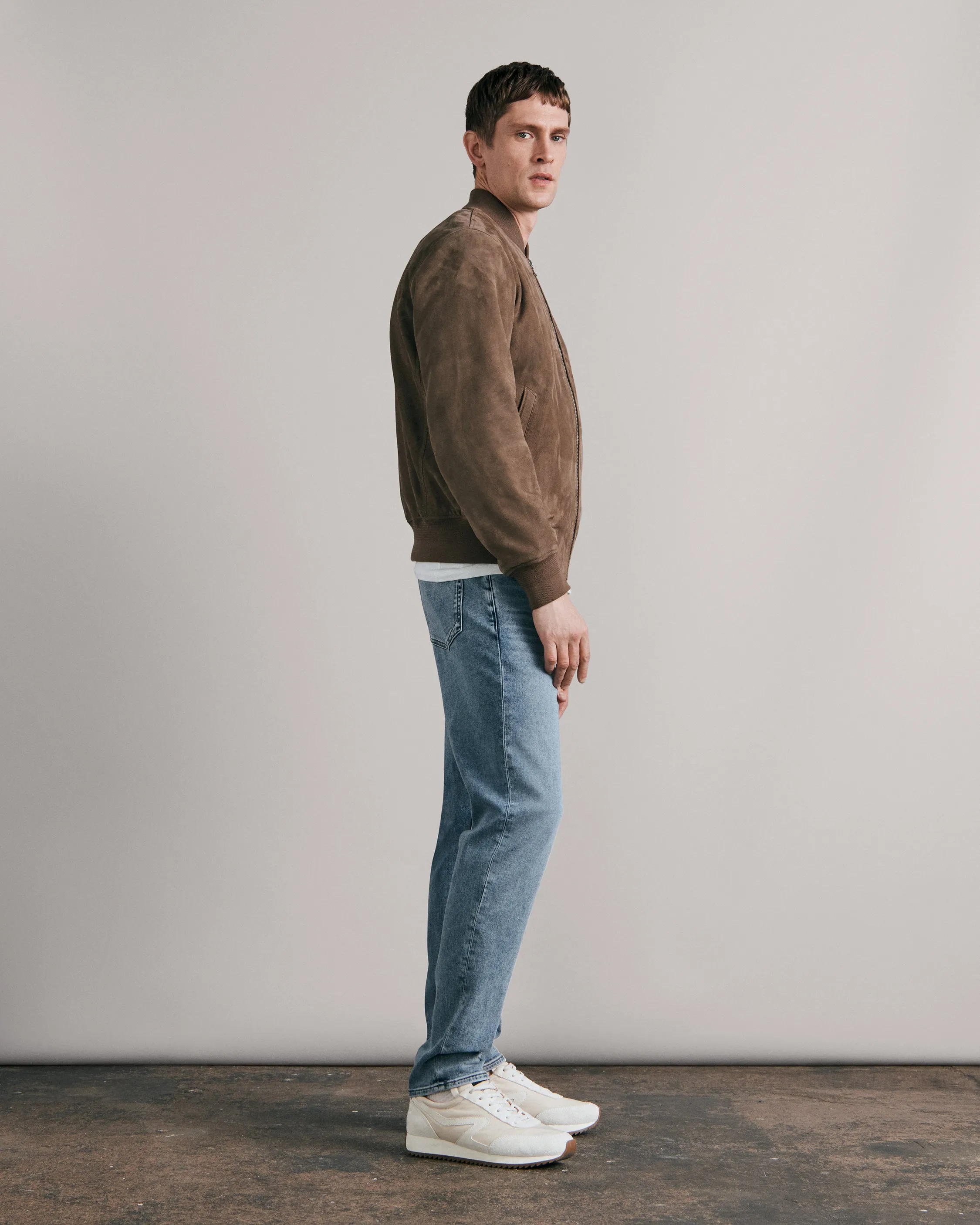 Manston Suede Bomber