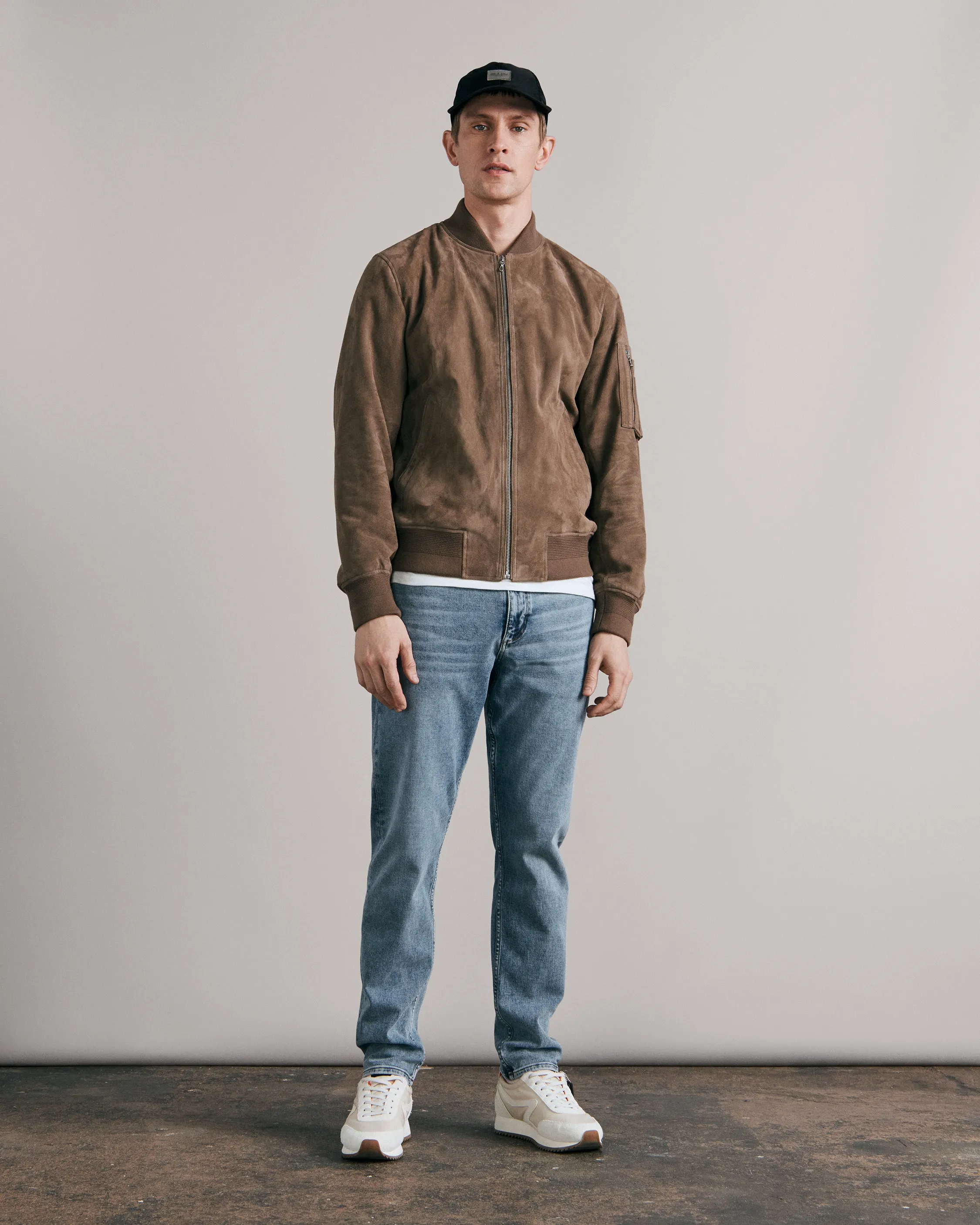 Manston Suede Bomber