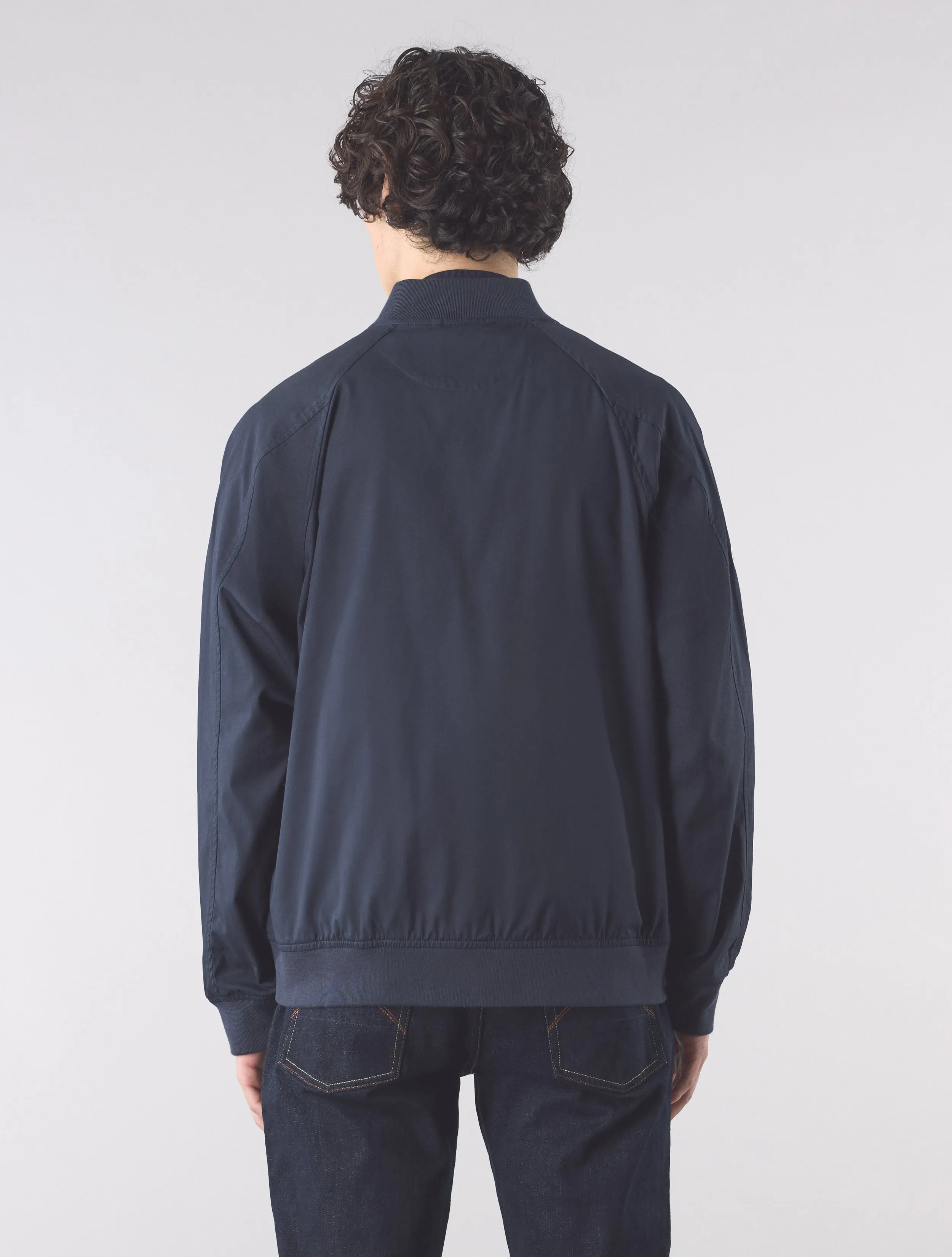 Navy Altrincham Bomber Jacket