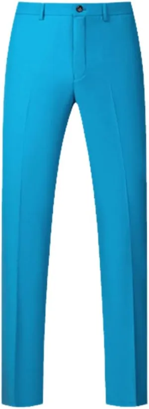 Plus Size Mens Suit Pants Men Solid Color Slim Fit Dress Pants Slim Fit Office Business Men Trousers