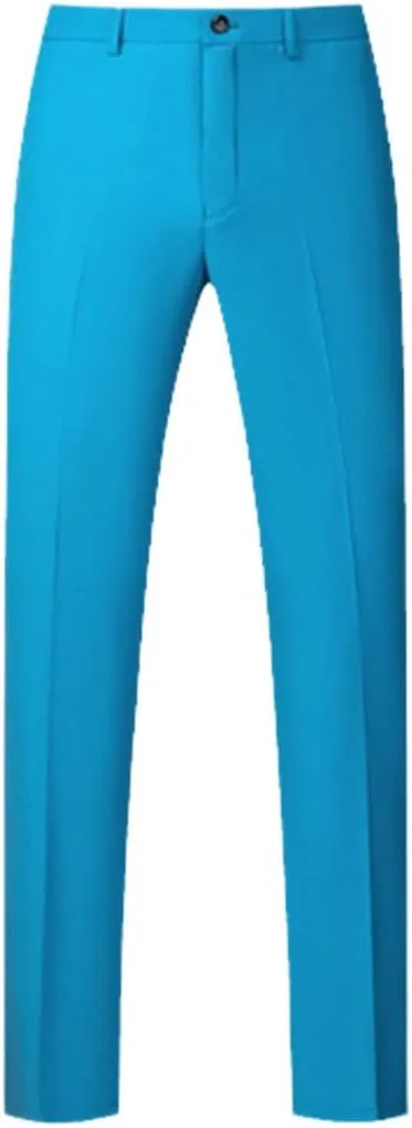 Plus Size Mens Suit Pants Men Solid Color Slim Fit Dress Pants Slim Fit Office Business Men Trousers