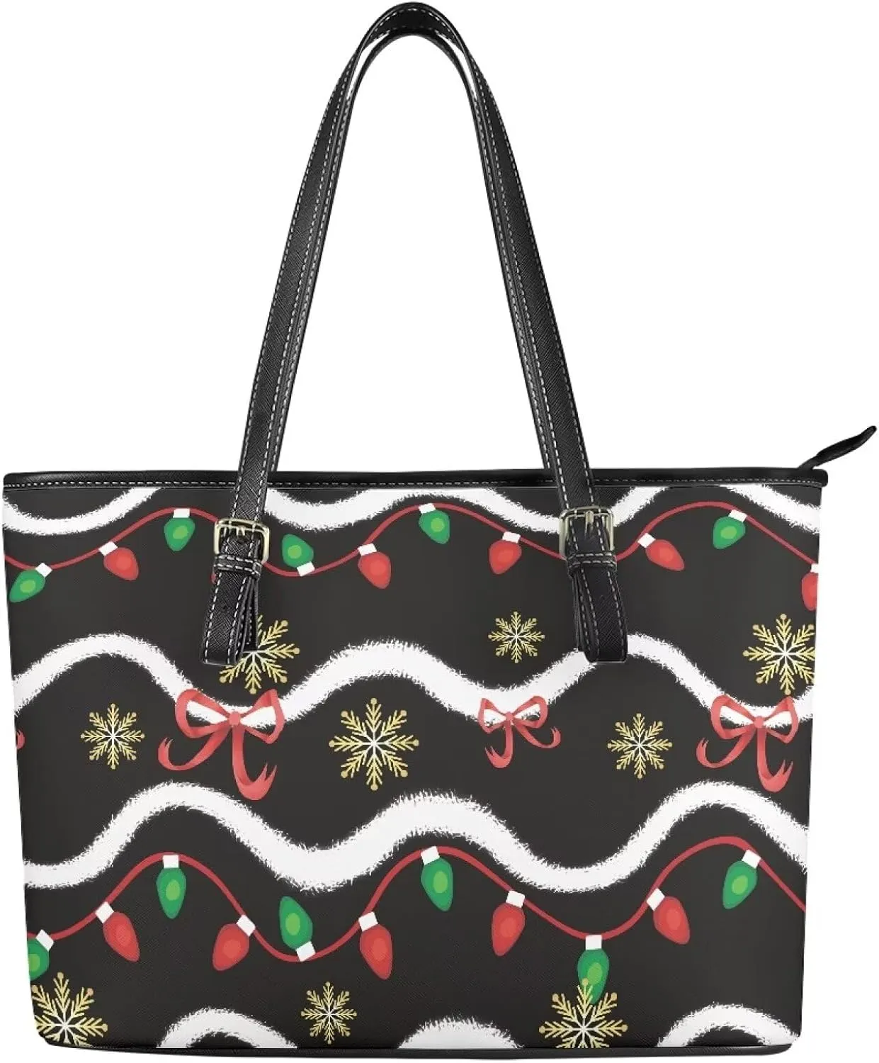 PU Leather Laptop Tote Bag for Women 15.7 Inch Waterproof Large Capacity Computer Handbags Business Work Briefcase