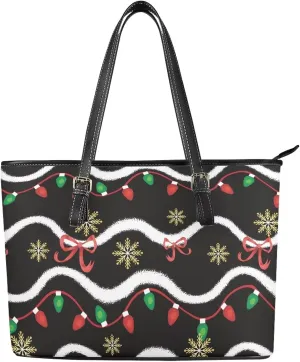 PU Leather Laptop Tote Bag for Women 15.7 Inch Waterproof Large Capacity Computer Handbags Business Work Briefcase