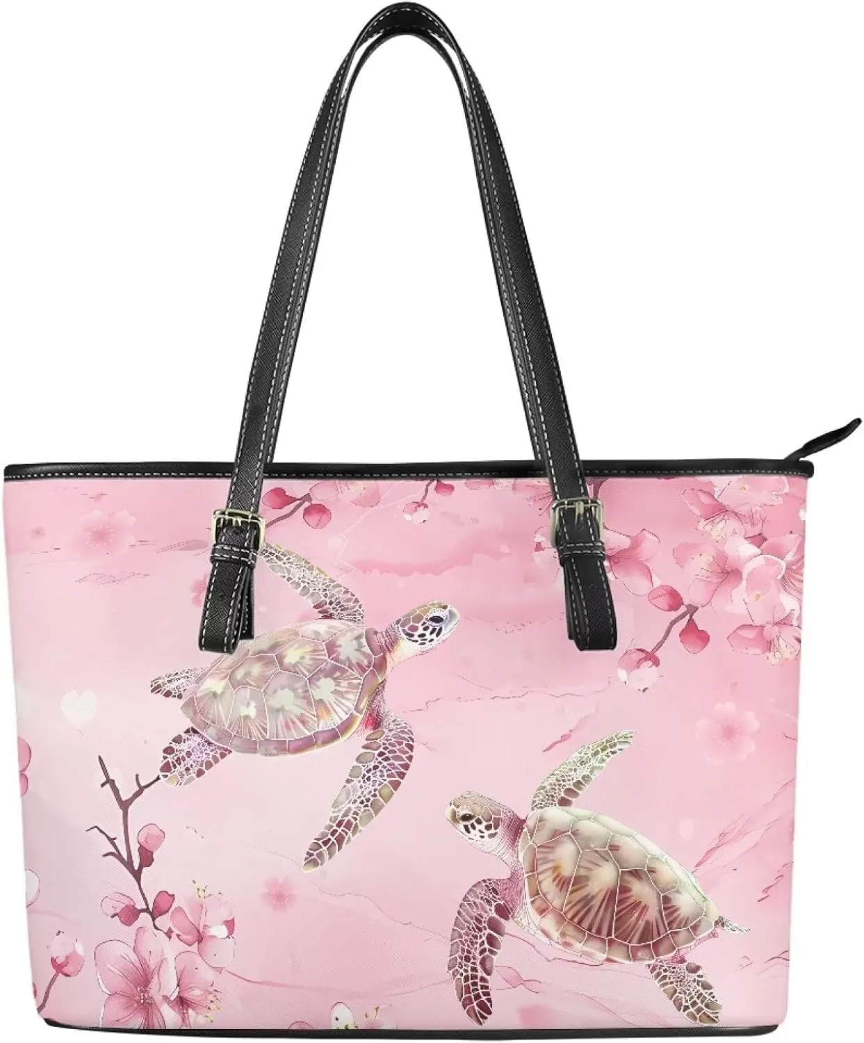 PU Leather Tote Shoulder Bag for Women Satchel Handbag with Top Handles Zipper Computer Bags Briefcase