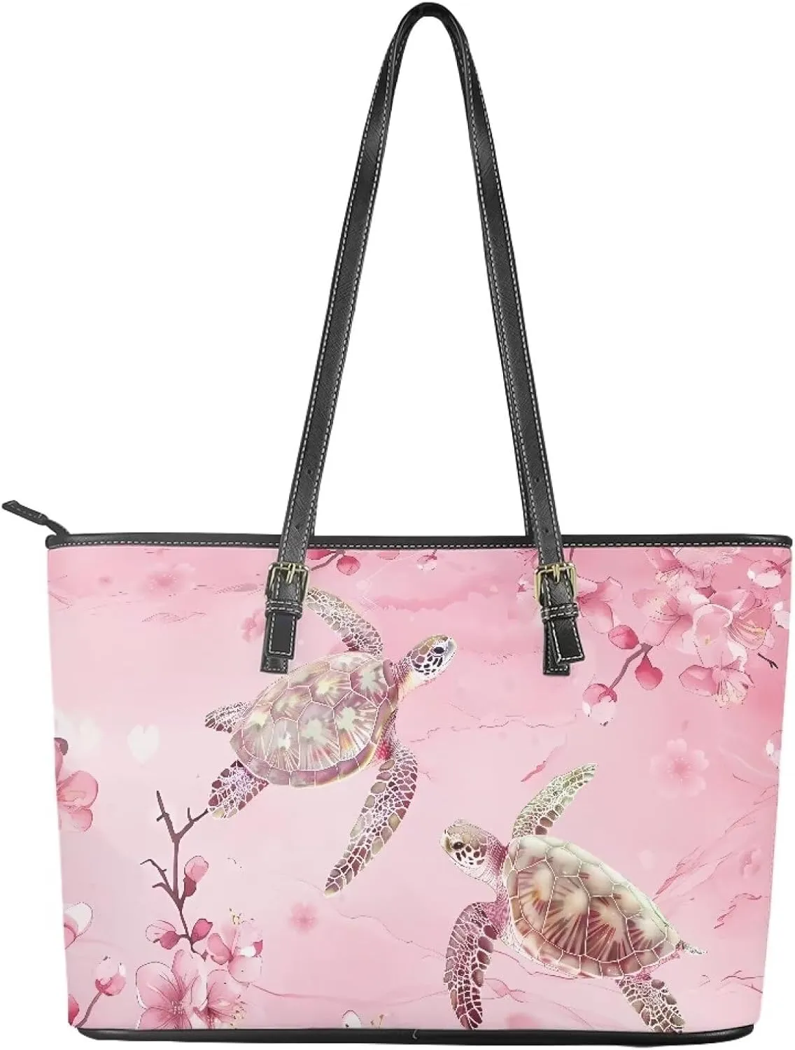 PU Leather Tote Shoulder Bag for Women Satchel Handbag with Top Handles Zipper Computer Bags Briefcase