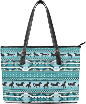 PU Leather Tote Shoulder Bag for Women Satchel Handbag with Top Handles Zipper Computer Bags Briefcase