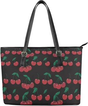 PU Leather Tote Shoulder Bag for Women Satchel Handbag with Top Handles Zipper Computer Bags Briefcase