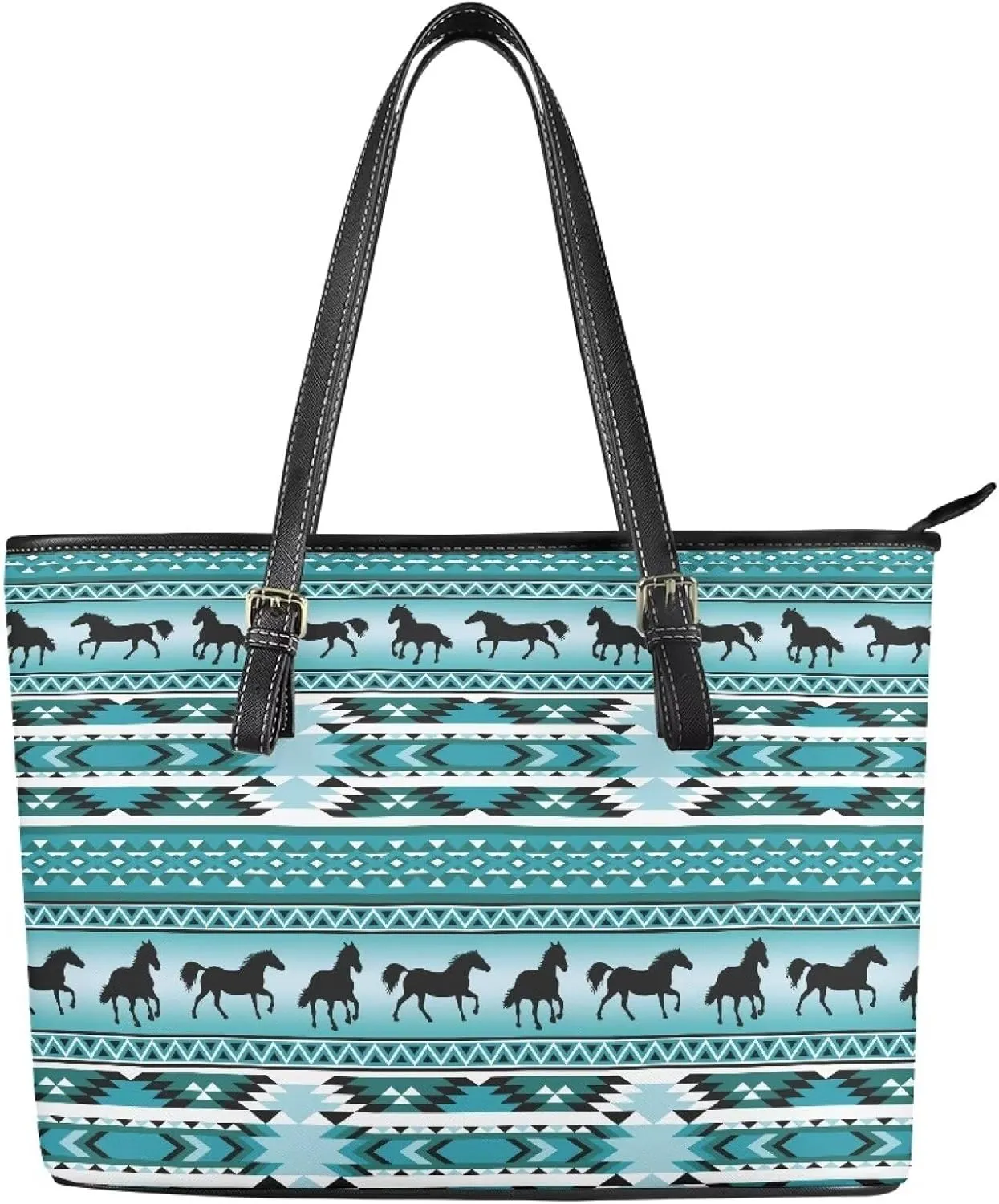 PU Leather Tote Shoulder Bag for Women Satchel Handbag with Top Handles Zipper Computer Bags Briefcase